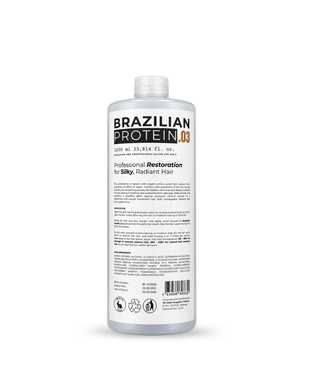 Brazilian Protein 03. Treatment