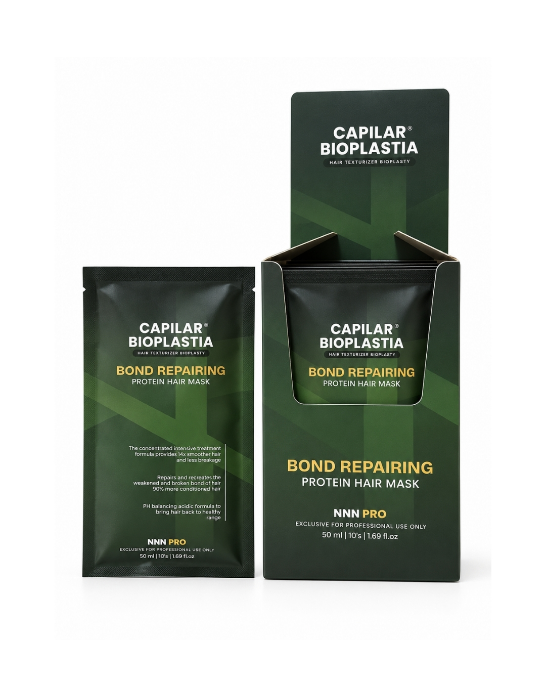 Capilar Bioplastia Bond Repairing Protein Hair Mask 10's