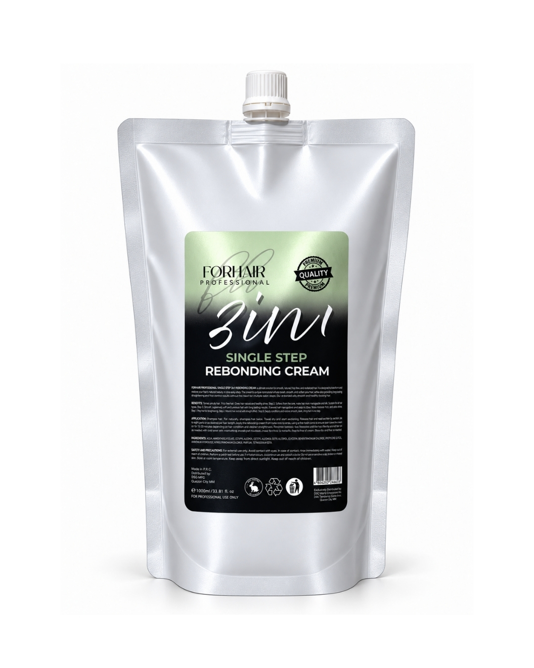 Forhair Professional 3in1 Rebonding - Premium Quality