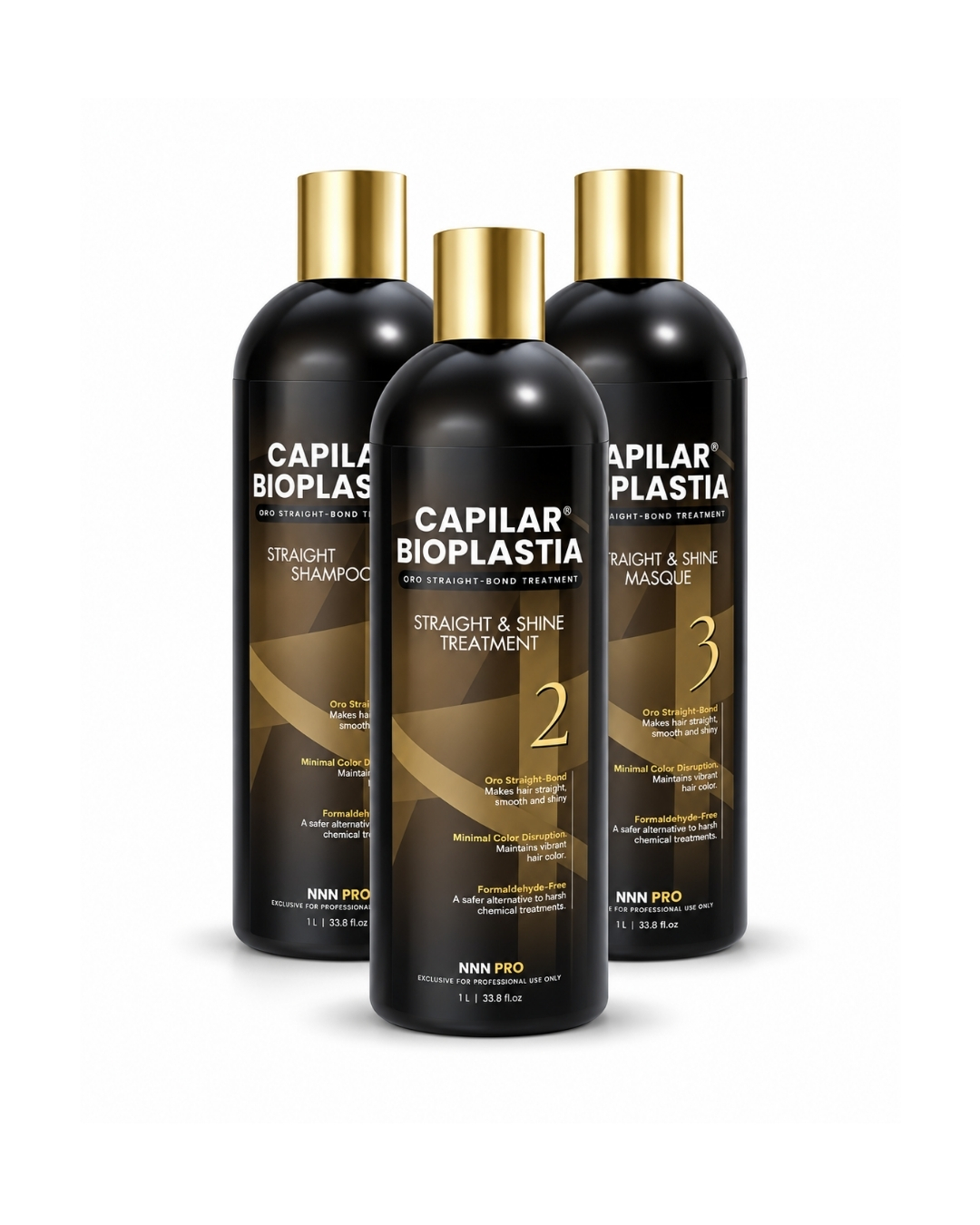 Capilar Bioplastia - Oro Straight - Bond Treatment Set